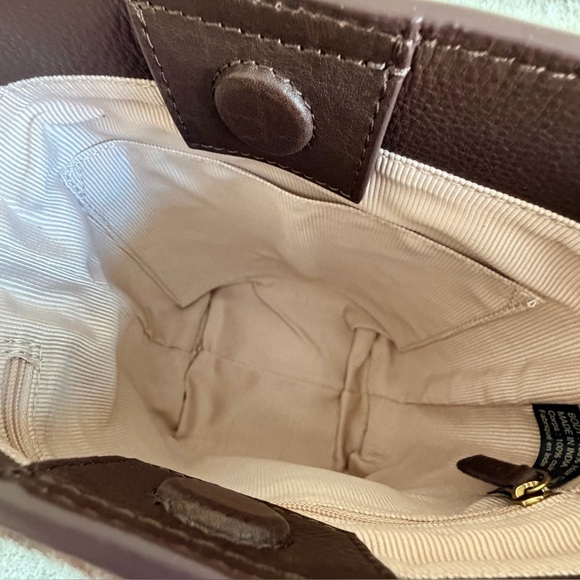 Margot New York Kaye Mini Bucket Crossbody Cowhide Shoulder Bag - Picture 13 of 13